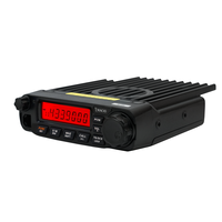 Передняя панель рации Racio R2200 UHF с ЖК-дисплеем, кнопками управления и тангентой