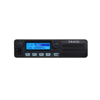 Автомобильная цифровая радиостанция Racio R3100 VHF DMR с мощностью 50 ВтТангента радиостанции Racio R3100 DMR с кнопкой PTT и функциональными клавишами