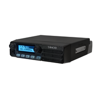 Передняя панель рации Racio R3200 с 2-строчным дисплеем, 4 программируемыми клавишами и тангентой