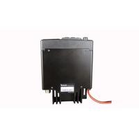 Задняя панель Racio R1100 с алюминиевым радиатором и разъёмом антенны