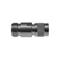 TN-312 переходник — соединение TNC и N, никелированная латунь