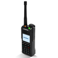 Цветной дисплей и полноформатная клавиатура рации Lira DP-3800 M DMR с поддержкой SMS и роуминга