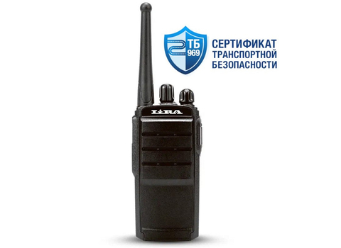 Боковая панель Lira DP-100 Ai DMR с кнопкой PTT и программируемыми клавишами