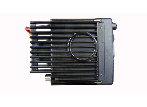 Металлический корпус и алюминиевый радиатор рации Racio R1200 UHF для отвода тепла