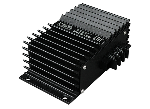 Понижающий преобразователь напряжения Racio Power RVC2420 24В на 13,5В с током 20А