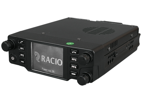 Передняя панель рации Racio R3000 UHF с большим цветным ЖК-дисплеем и клавиатурой