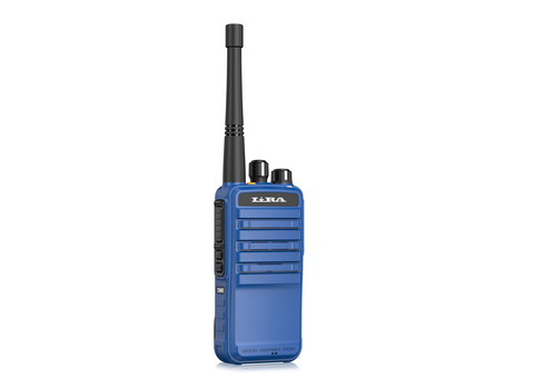 Маркировка взрывозащиты Ex 1Ex ib IIB T4 Gb X на корпусе рации Lira DP-2000 Ex DMR