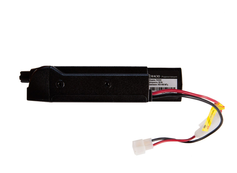 Боковые разъёмы Racio R2000 UHF для подключения тангенты, питания и программирования