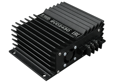 Понижающий преобразователь напряжения Racio Power RVC2430 24В на 13,5В с током 30А
