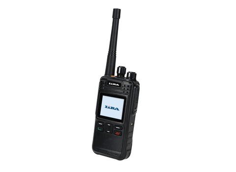 Цветной дисплей и клавиатура рации Lira DP-2600V DMR с поддержкой SMS и роуминга