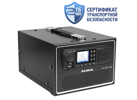 Цифровой ретранслятор Lira DR-1000 UHF DMR в обновлённом корпусе New case с встроенным блоком питания