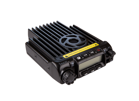 Передняя панель рации Racio R2000 VHF с дисплеем, кнопками управления и тангентой