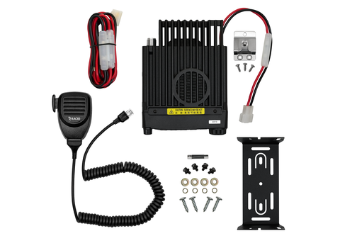 Задняя панель Racio R2200 UHF с алюминиевым радиатором и разъёмом антенны