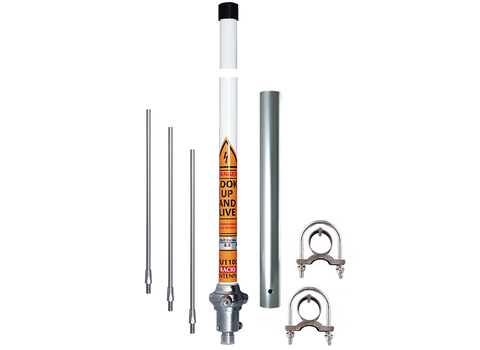 Антенна Racio RU110U базовая UHF 400–470 МГц N-type 6.5 dBi — radiodigital.ru
